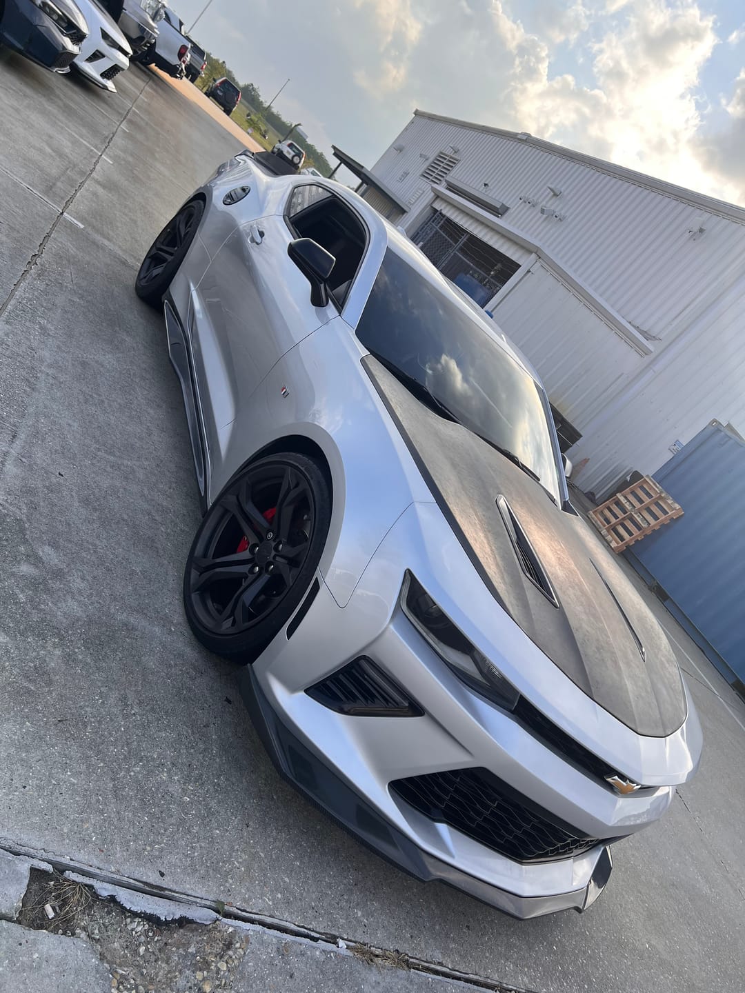 Customer photo review of 6th Gen Camaro ZL1 Conversion Side Skirts