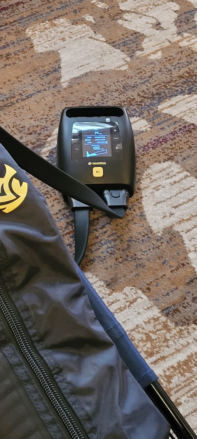 Customer photo review of NAMIRSA PRO AIR COMPRESSION BOOTS