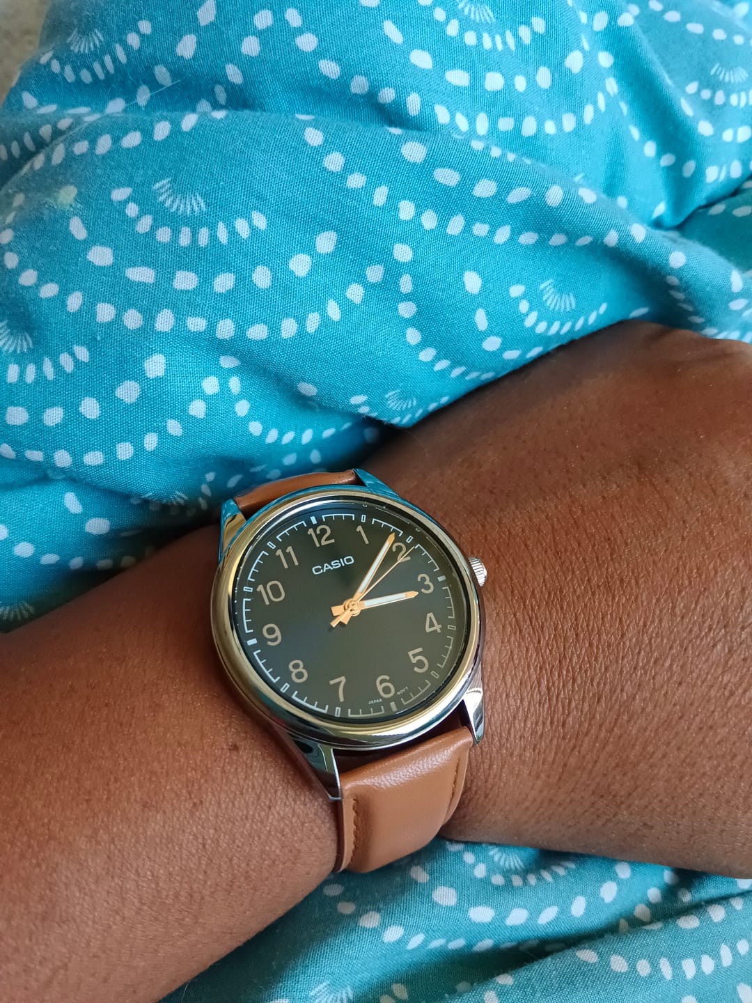 Customer photo review of Reloj Casio Análogo MTP-V005L-2B4UDF Correa de Cuero