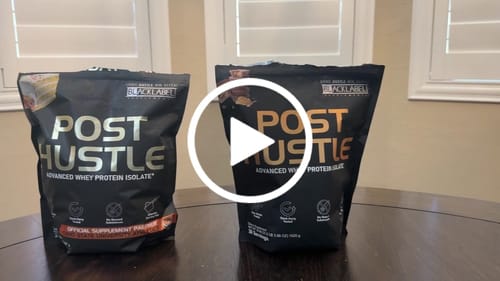 Customer video review of POST HUSTLE