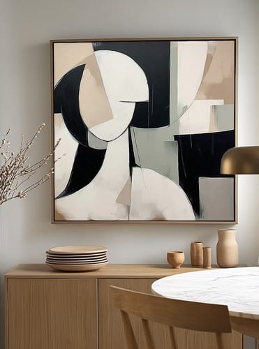 Customer review photo for Contemporary Minimalist Art #MA055