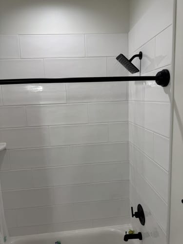 Customer photo review of 8 Inch Square Rain Shower Head