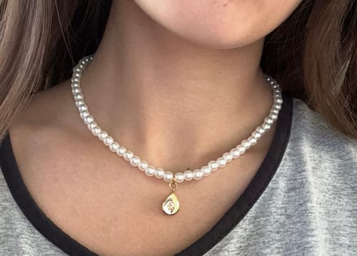 Customer photo review of Collar Pearl Stella
