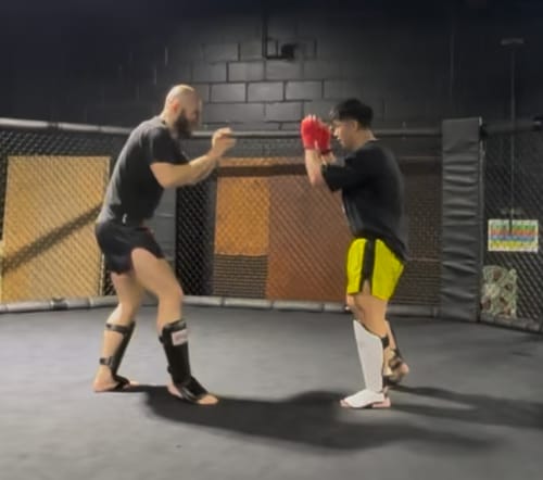 Customer photo review of FAIRTEX COMPETITION SHIN PADS  - SP5