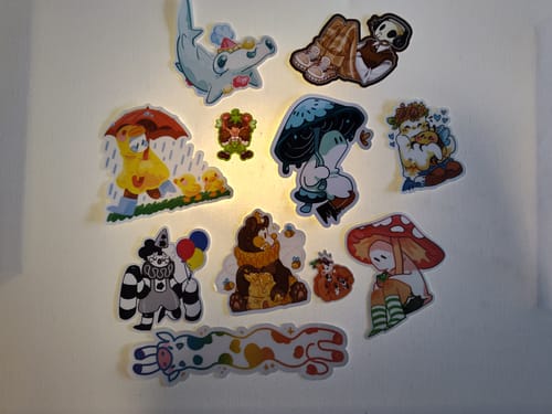 Customer photo review of Free Mystery Sticker at $45