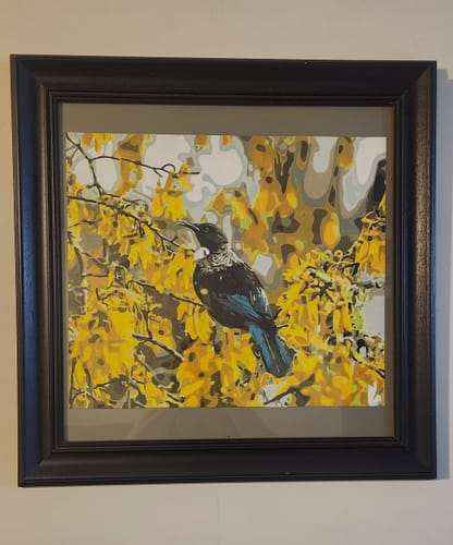 Customer photo review of Tui in Kowhai Tree