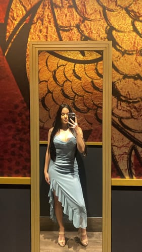 Customer photo review of ADDISON DRESS