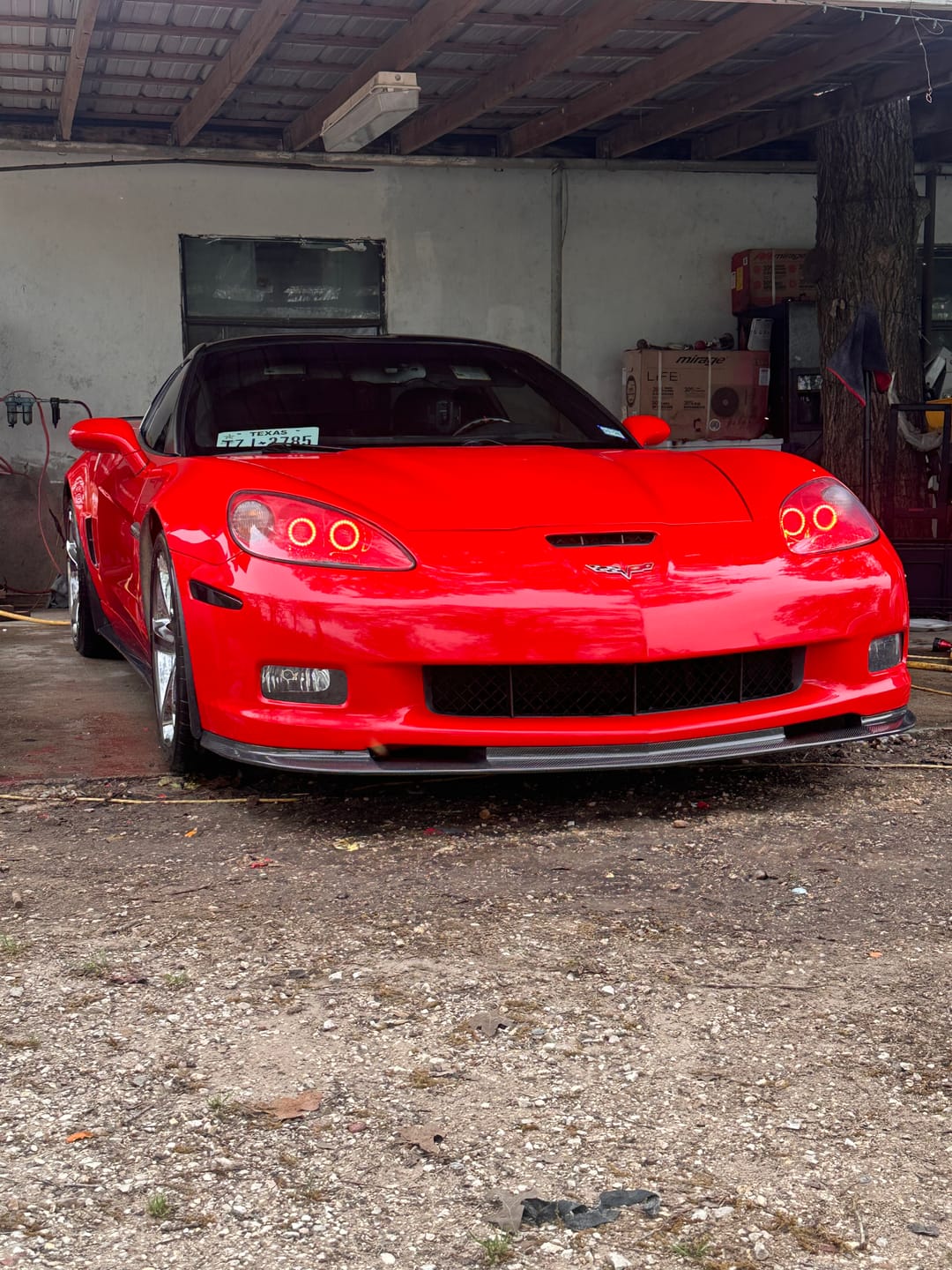 Customer photo review of Corvette C6 Grand Sport / Z06 Front Splitter Lip & Side Skirts Rocker Panels