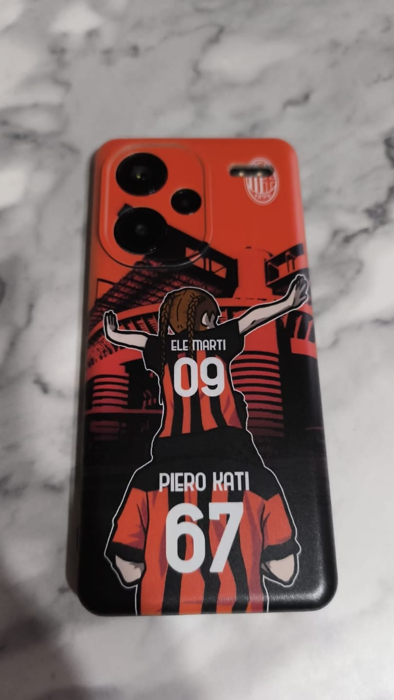 Customer photo review of MILAN - COVER PADRE E FIGLIA