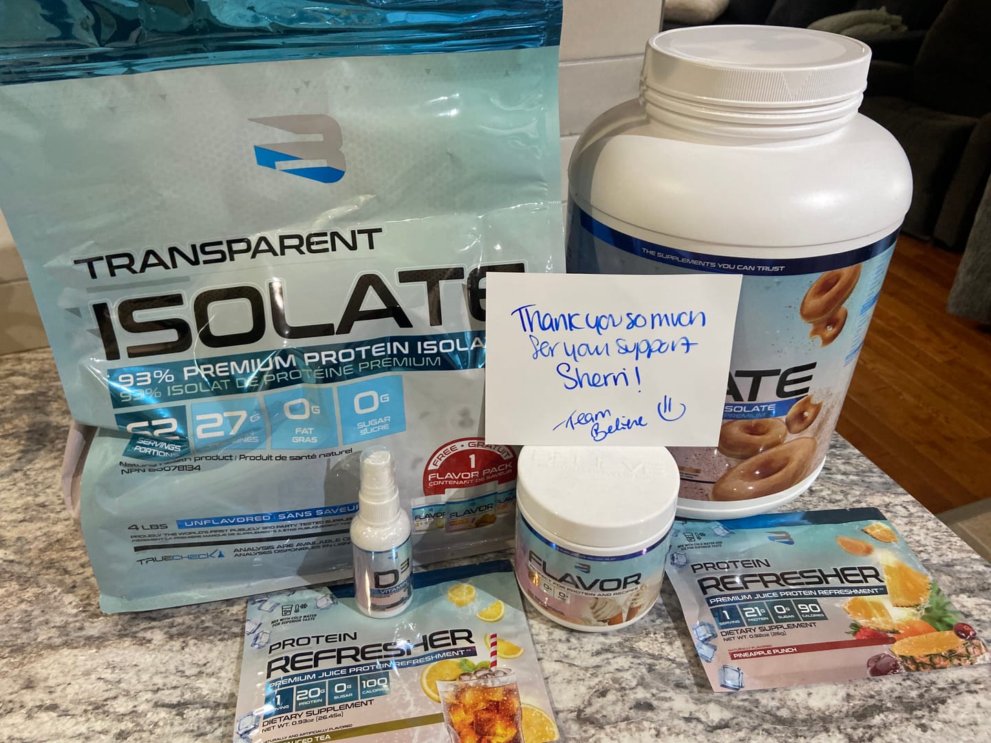 Customer photo review of Sample (1 unit)