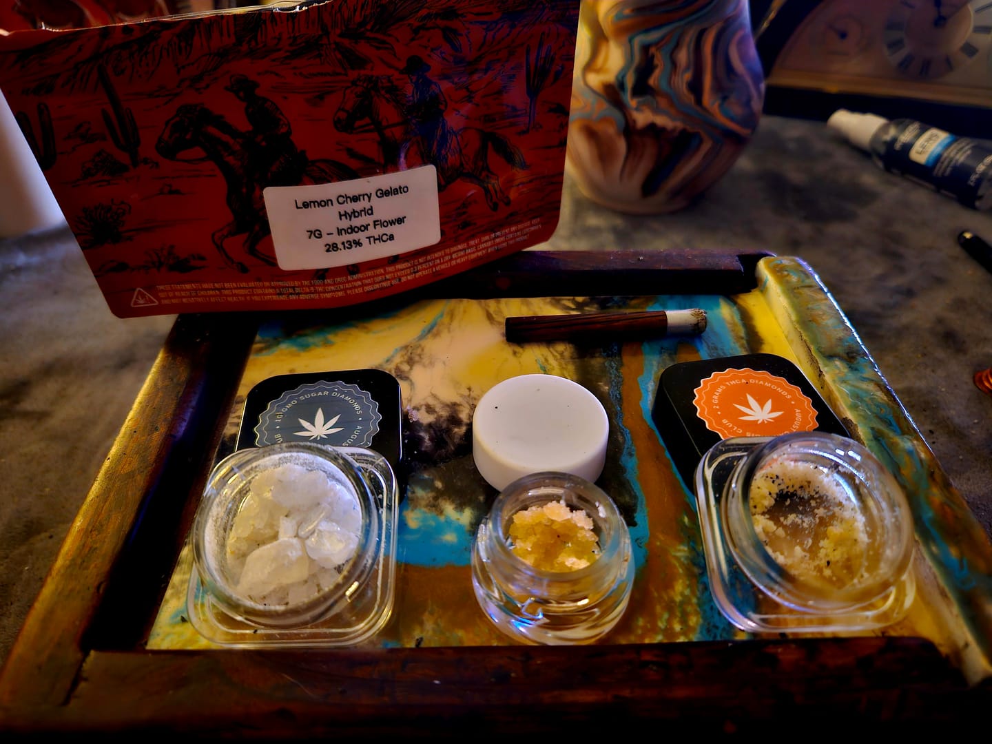 Customer photo review of THCa Sugar Diamonds