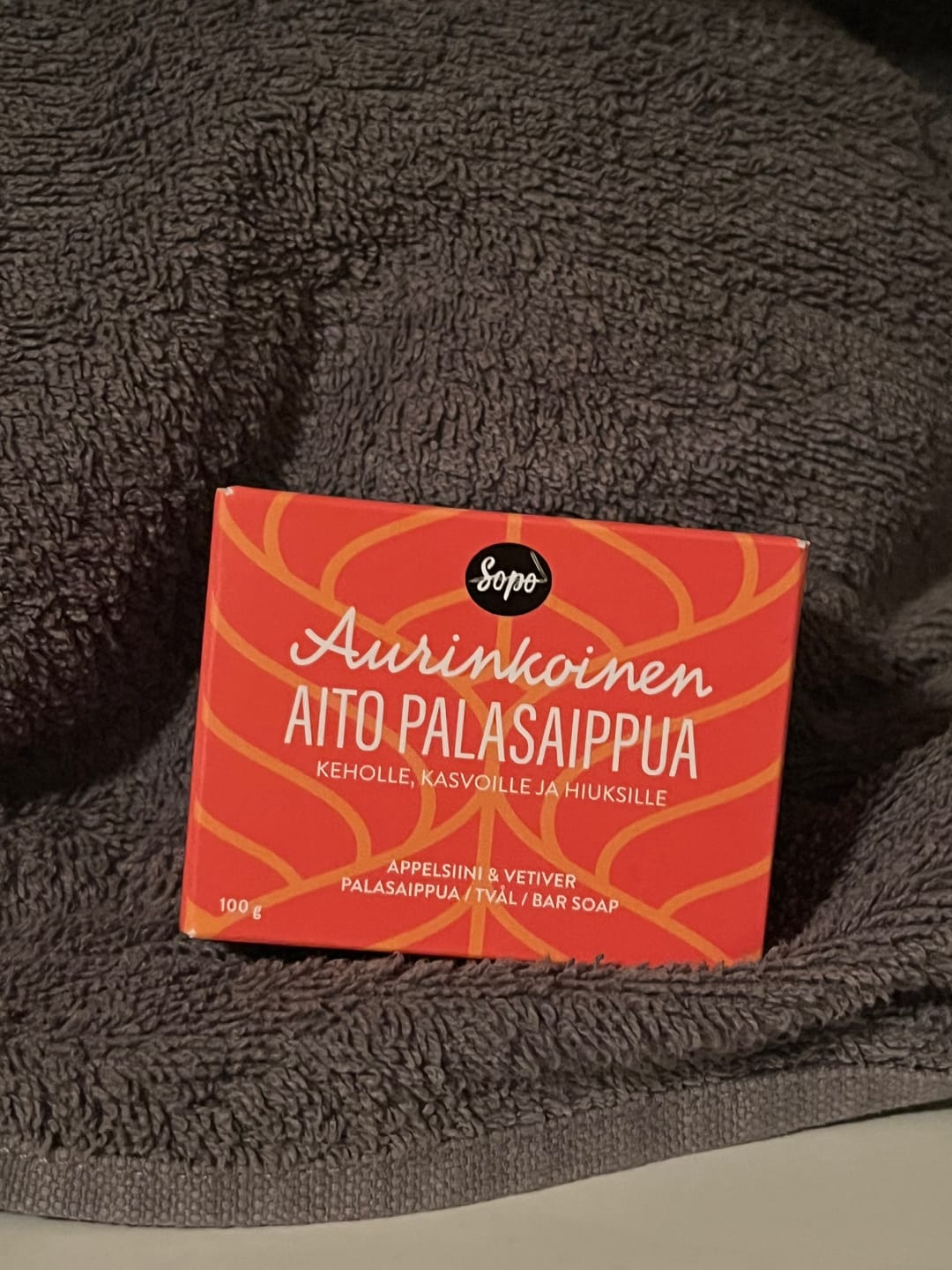 Customer photo review of Aurinkoinen Aito Palasaippua