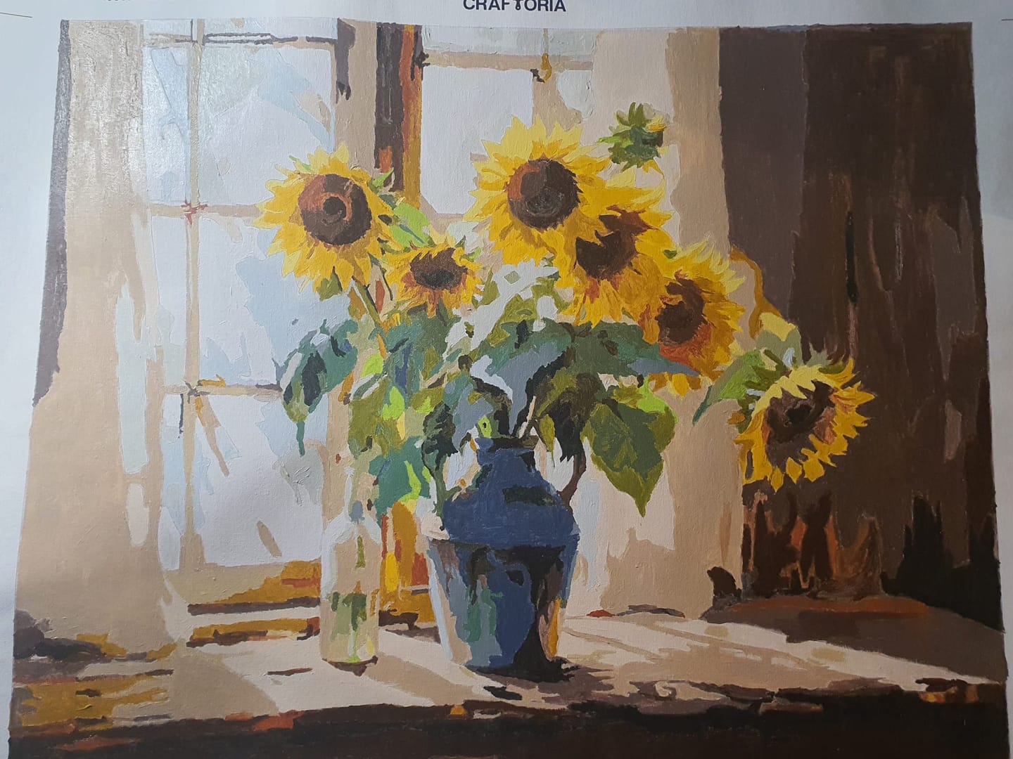 Customer photo review of Sunflowers Window Light