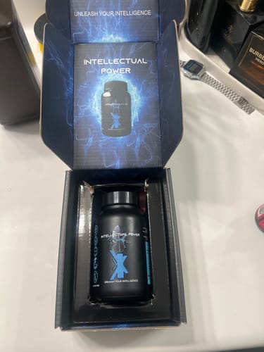 Customer photo review of Intellectual Power: Natural Brain Boost- Please allow 2-4 weeks for orders to ship after purchase