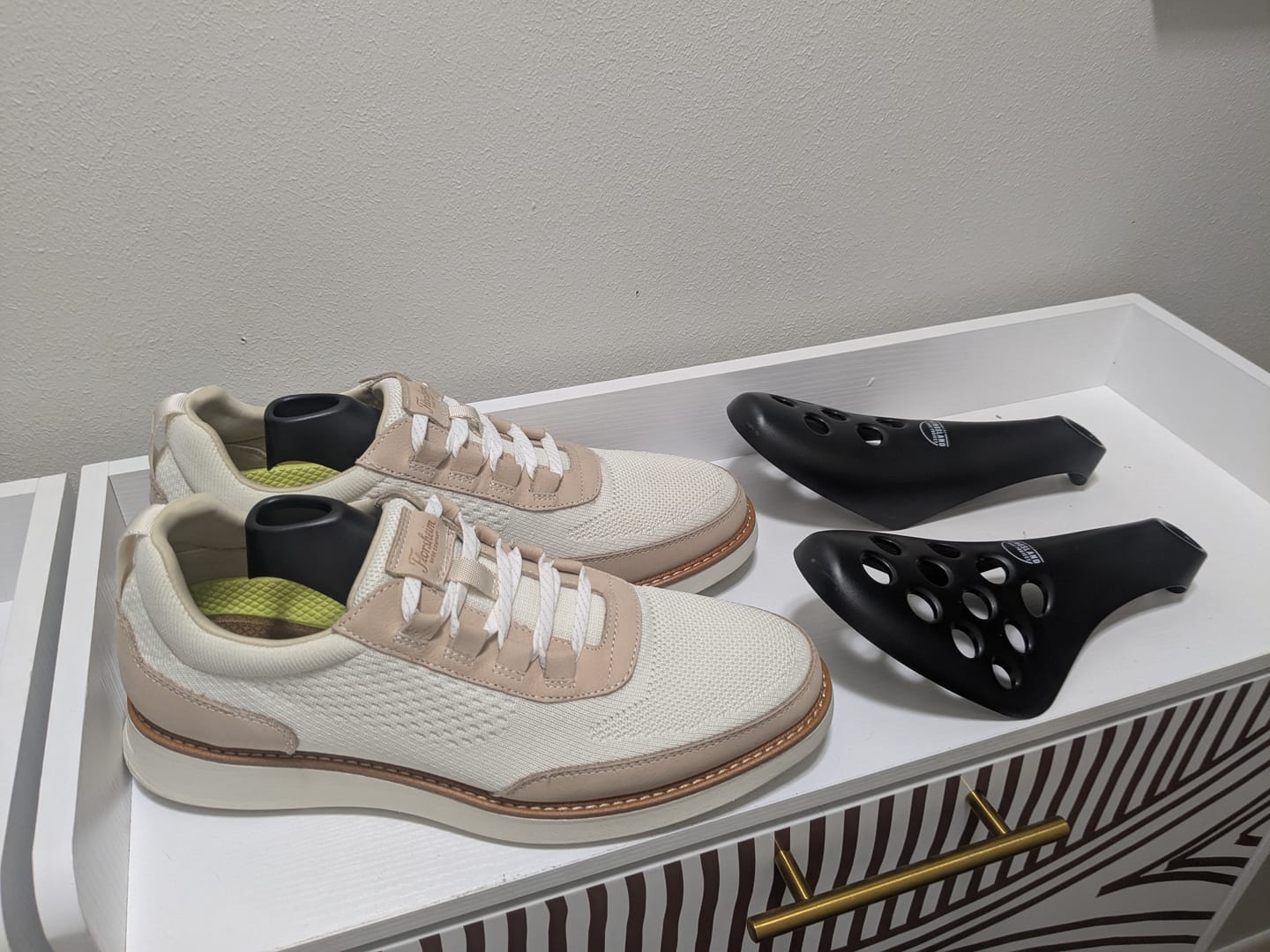 Customer photo review of Fresh Flow Shoe Trees - Extend the Life Of Sneakers, Shoes & Boots
