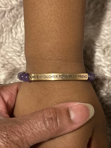 Customer photo review of ALWAYS MY DAUGHTER FOREVER MY FRIEND (POS)