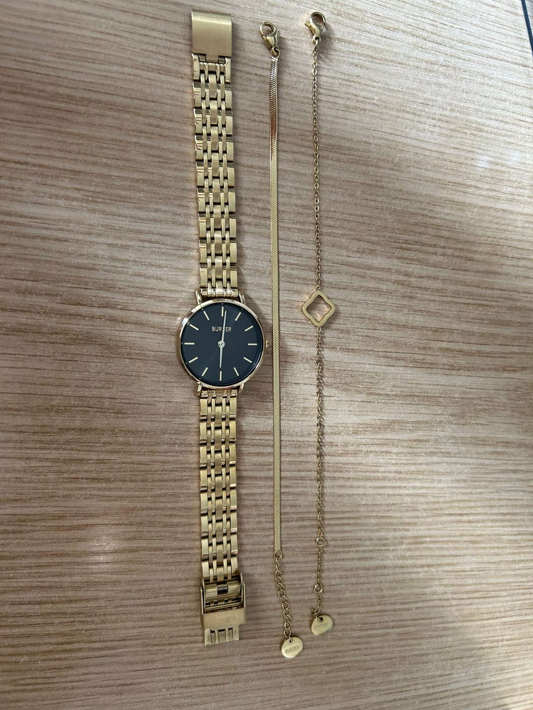 Customer photo review of Ruby Petite Gold Black