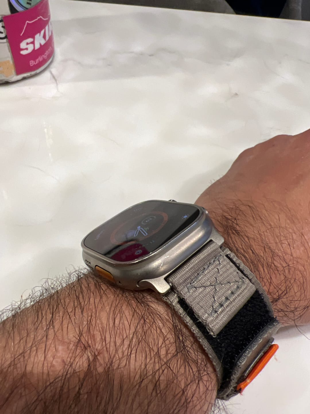 Customer photo review of Ultra Apple Watch Band Adapters - Pair