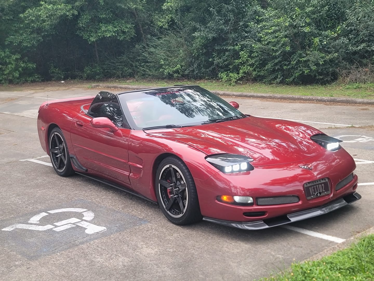 Customer photo review of Corvette C5 ZR1 Extended Front Splitter Lip