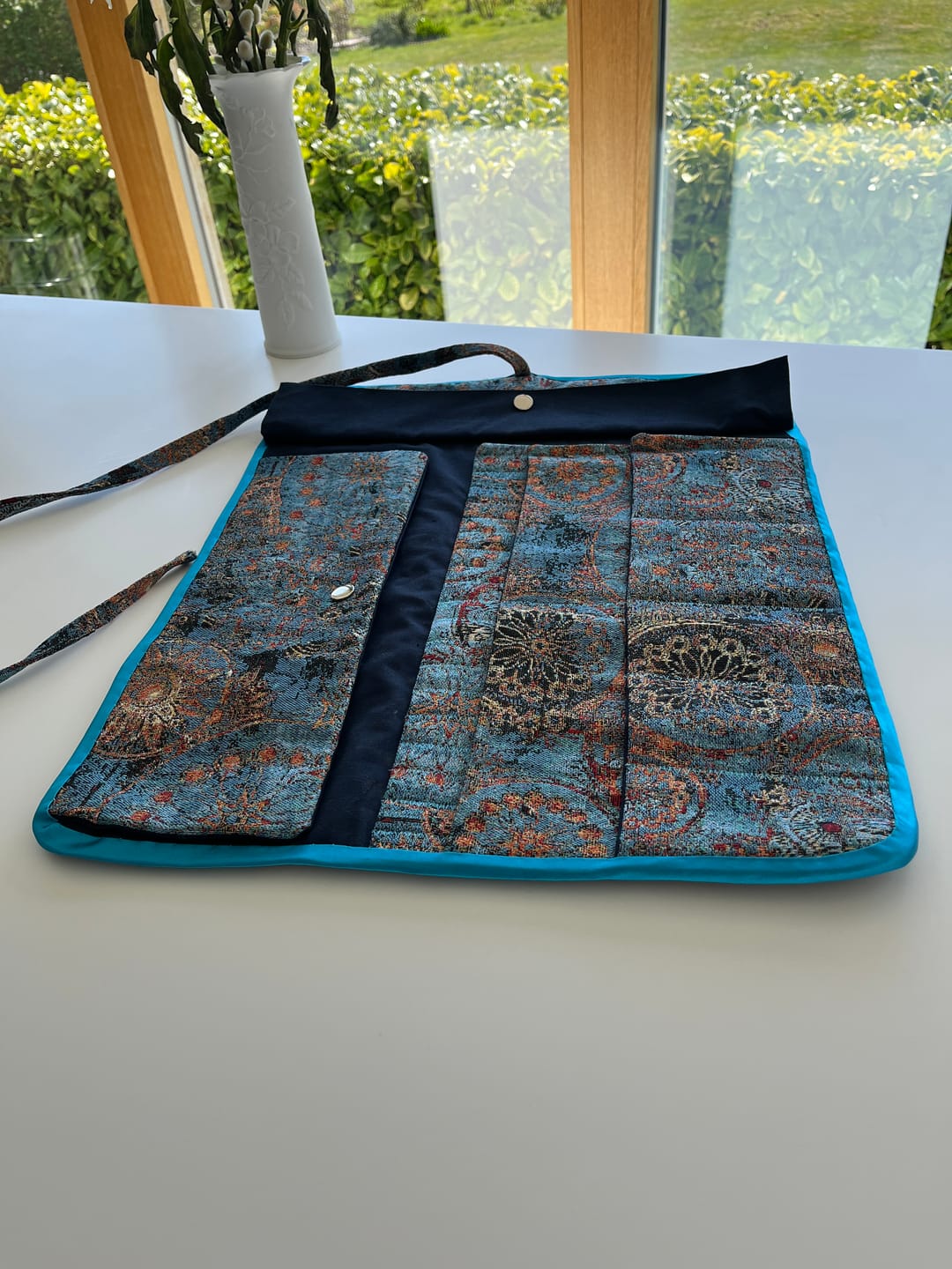 Customer photo review of Wheels of Fortune Tapestry Fabric