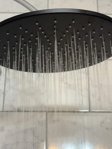 Customer photo review of 12 Inch Rain Shower Head