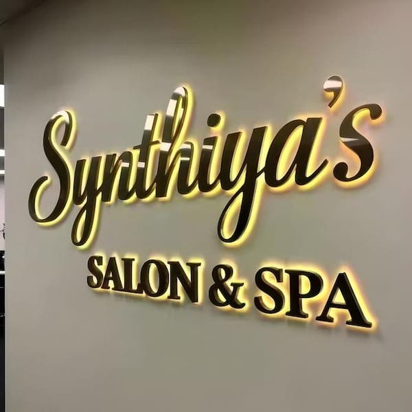 Customer photo review of 3D Metal Sign