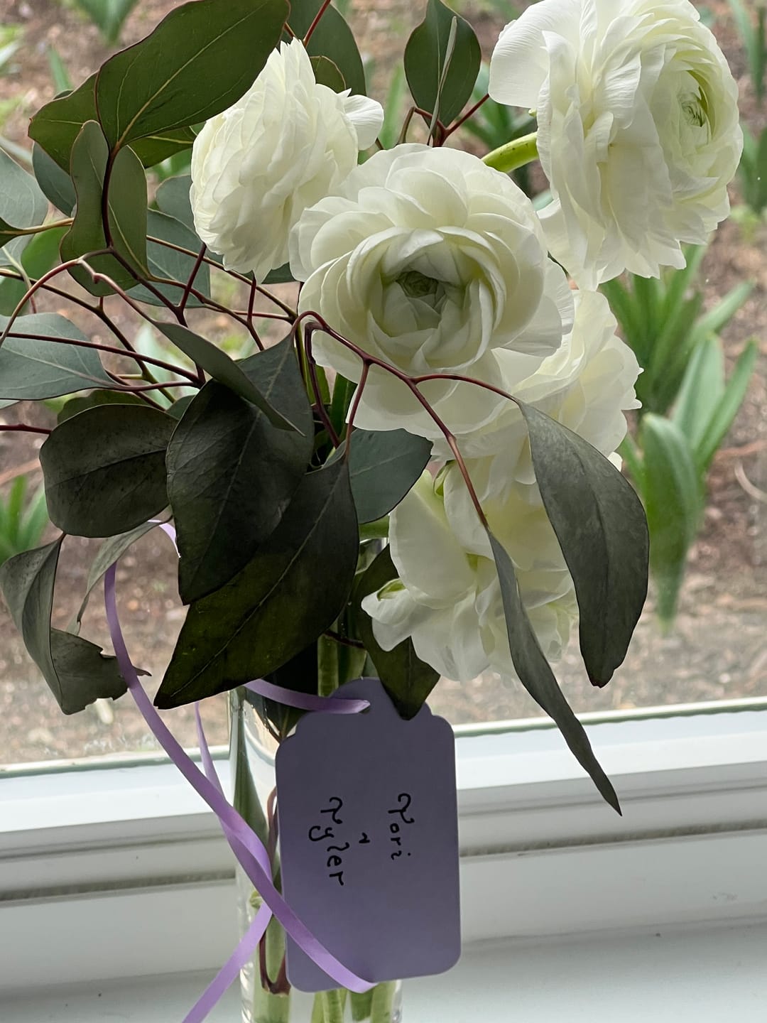 Customer photo review of White Ranunculus