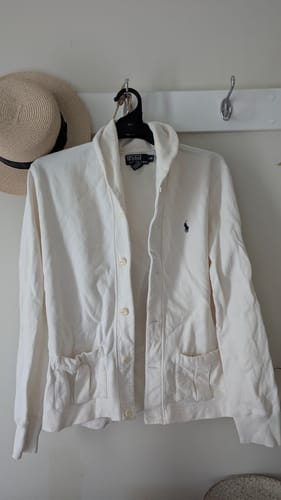 Customer photo review of Vintage Ralph Lauren Cardigan (M)