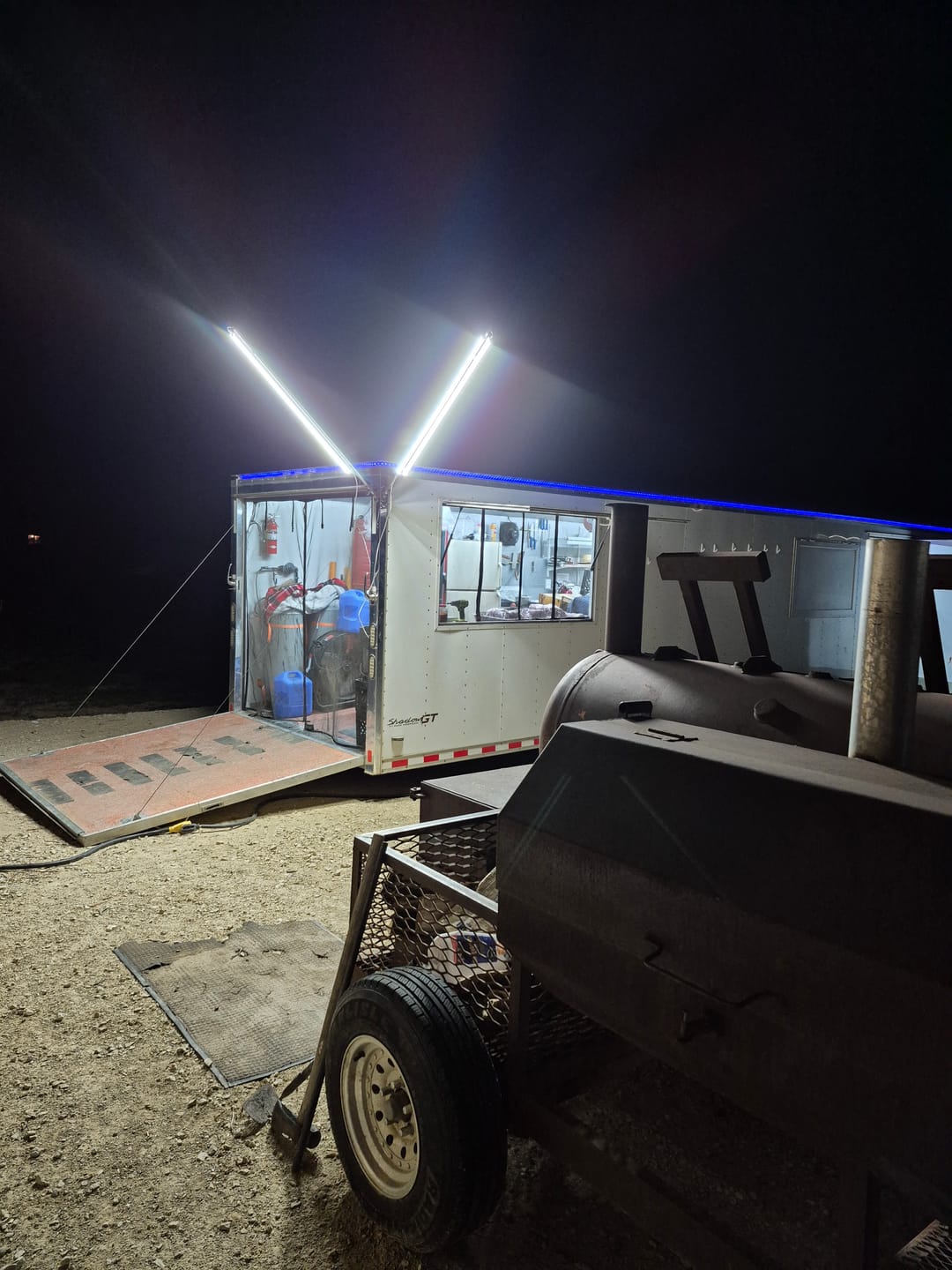 Customer photo review of Racing Pit Light Kit - 20,000 Lumens