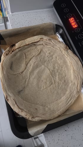 Customer photo review of Sourdough Pizza Bases