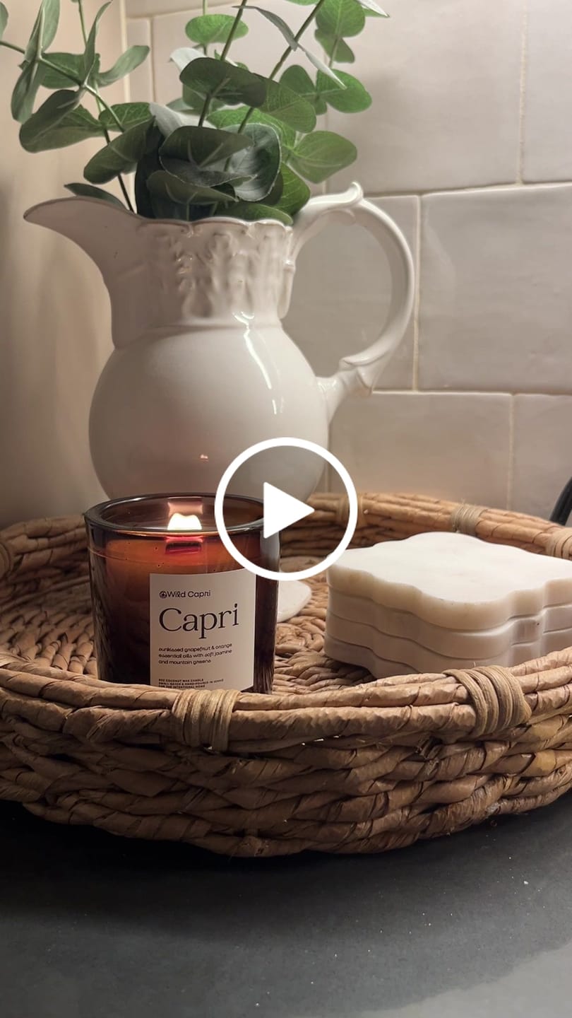 Customer video review of Capri Candle