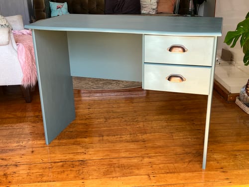 Customer photo review of Rectangle Hooded Cup Pull 98mm Long Red Bronze - Premium Quality Hardware