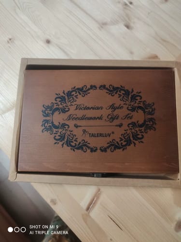 Customer photo review of Vintage Antique Sewing Kit