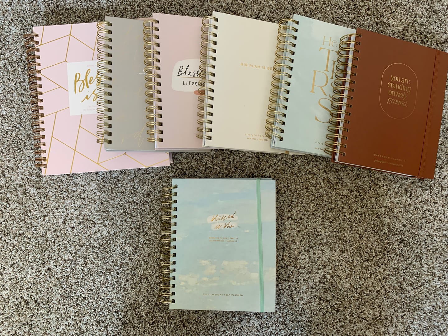 Customer photo review of Catholic Academic Liturgical Planner // Mini Layout