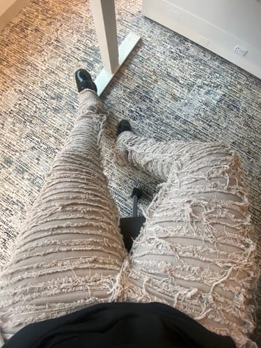 Customer photo review of Alley Thread Stacked Denim (Grey Wash)