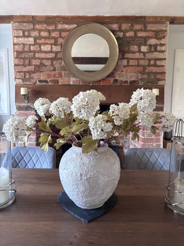 Customer photo review of Layla Stone Vase