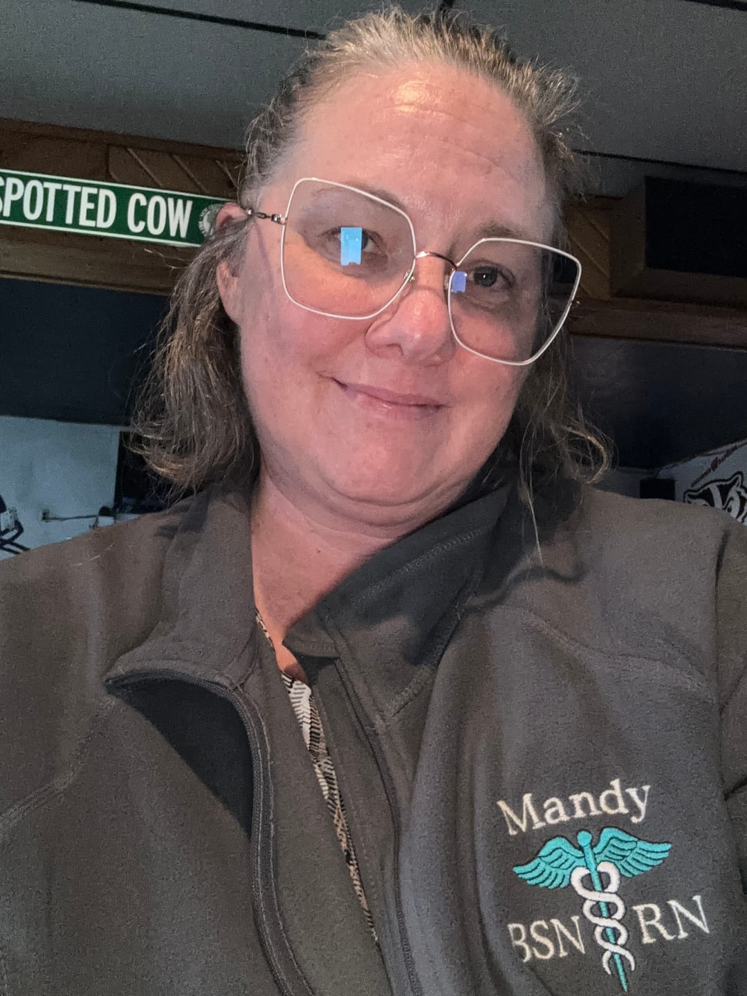 Customer photo review of Eddie Bauer® Ladies Full-Zip Microfleece Jacket