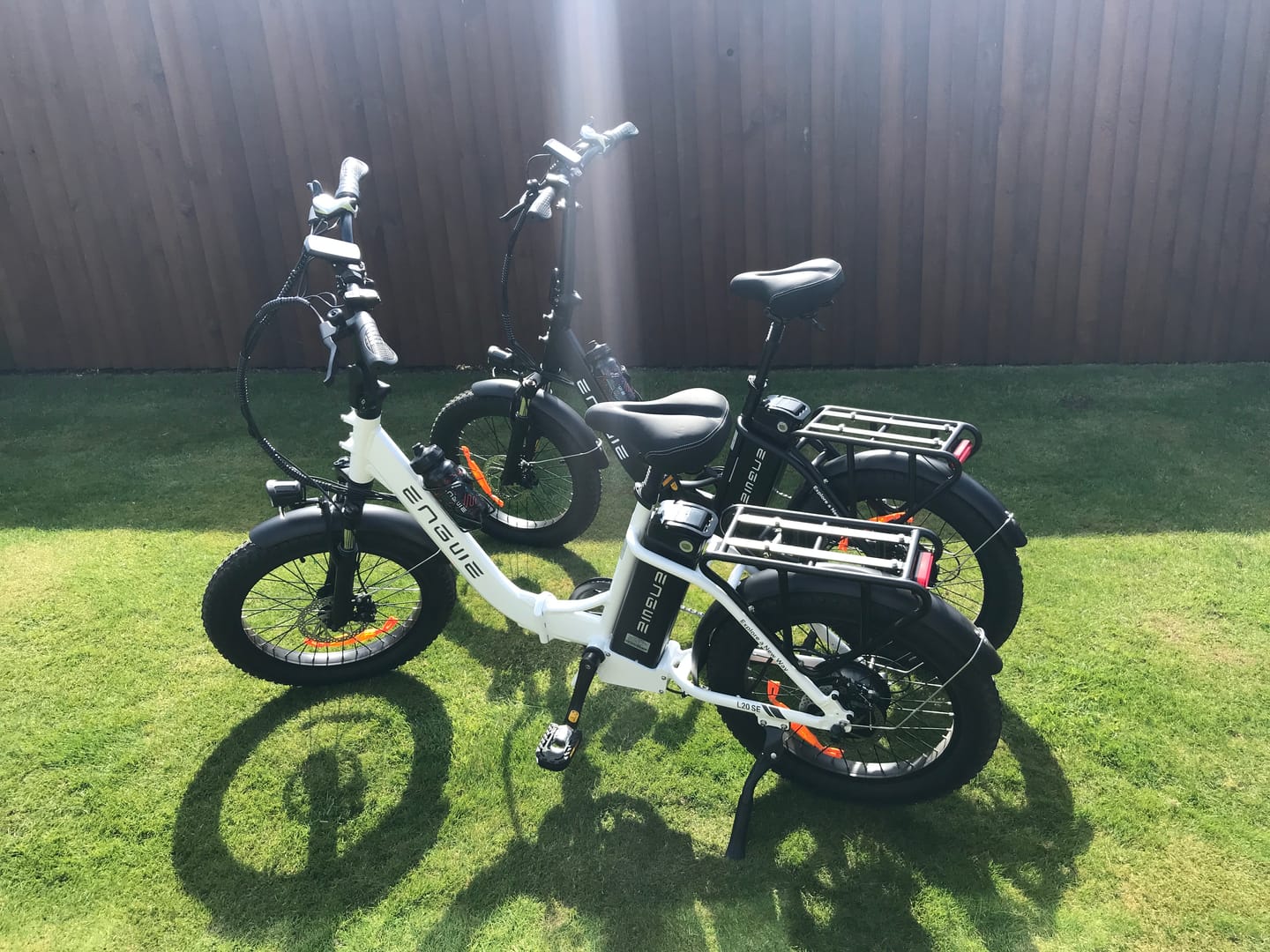 Customer photo review of Engwe L20 SE 250W 20" Foldable Electric Trekking Bike 561Wh Step-through E-bike