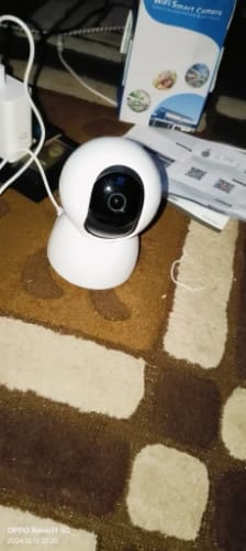 Customer photo review of 360° Wi‑Fi Baby Monitor with 5″ Screen