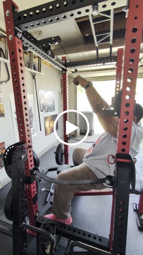 Customer video review of P5 Four Post Power Rack Builder(3‘’×3‘’, 1" Holes, 90‘’H x 44‘’D)