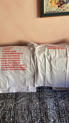 Mario C. review of T-Shirt  PREDESTINATO UN TEMPO image 1 out of 2