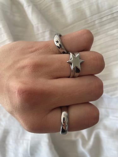 Customer photo review of Shooting Star Ring