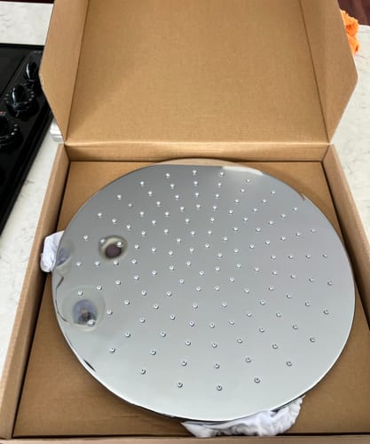 Customer photo review of 12 Inch Rain Shower Head