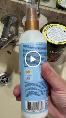 Customer video review of Shea Moisture Manuka Honey & Yogurt Hydrate + Repair MultiAction Leave-In 237ml