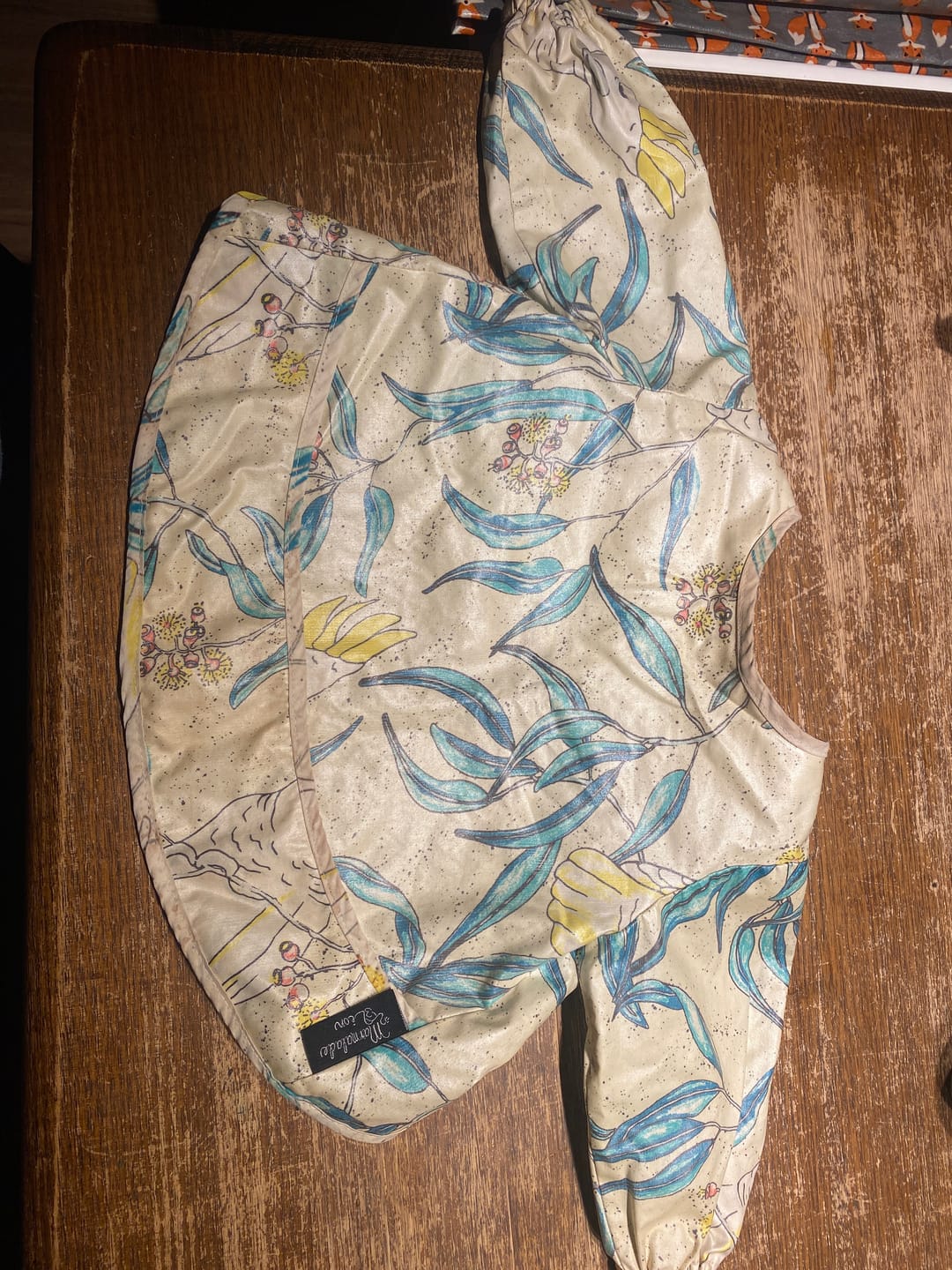 Customer photo review of Cockatoo Long Sleeve Smock