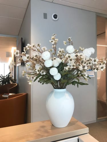 Customer photo review of Faux Arrangement - Wax Ivory