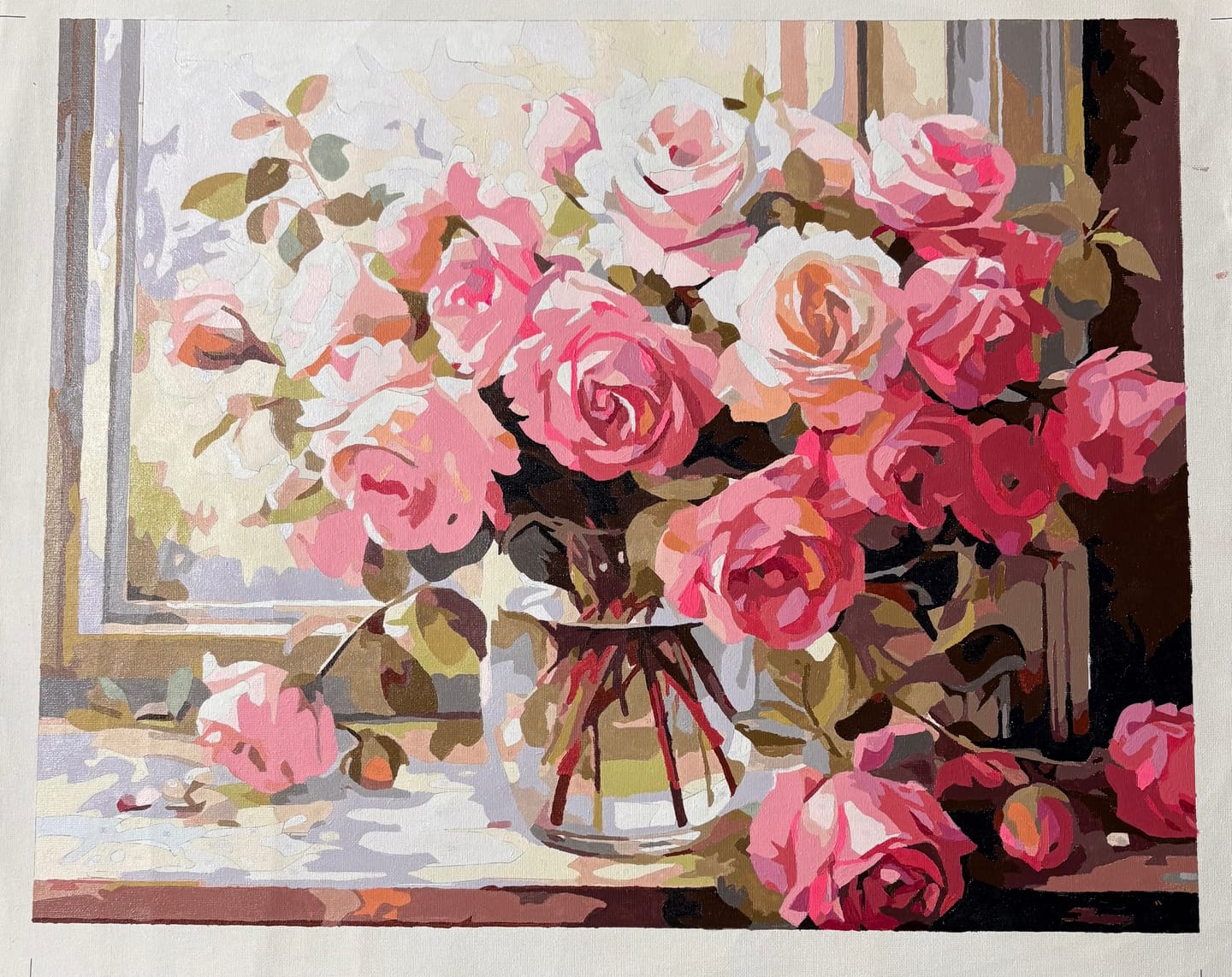Customer photo review of Numbered Roses