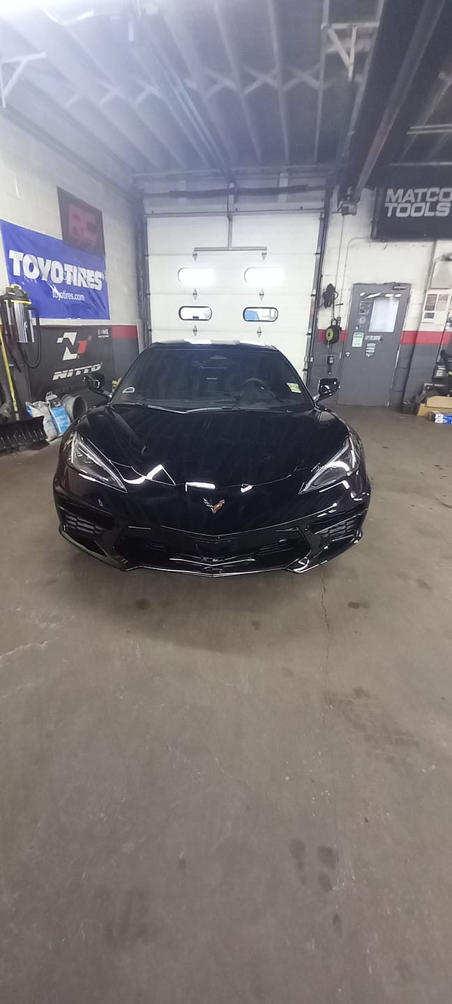 Customer photo review of Chevrolet Corvette C8 Z51 Package Front Splitter