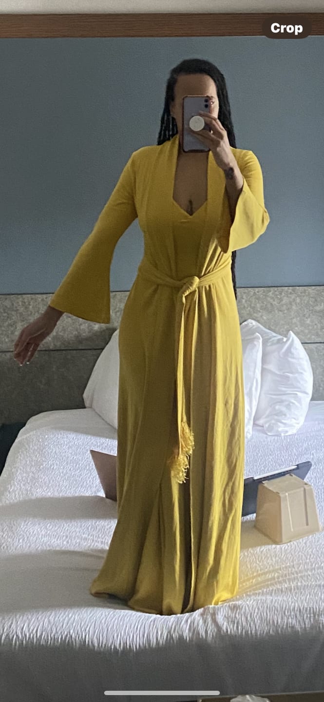 Customer photo review of The Princess Robe