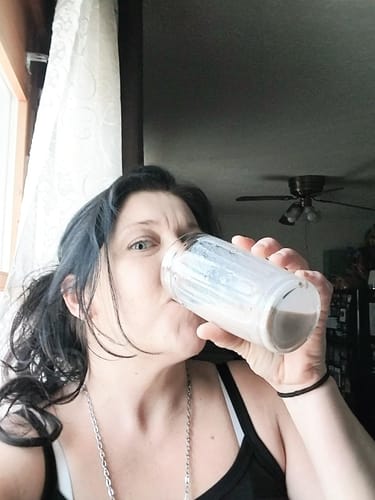 Customer photo review of Plant Protein (Chocolate)